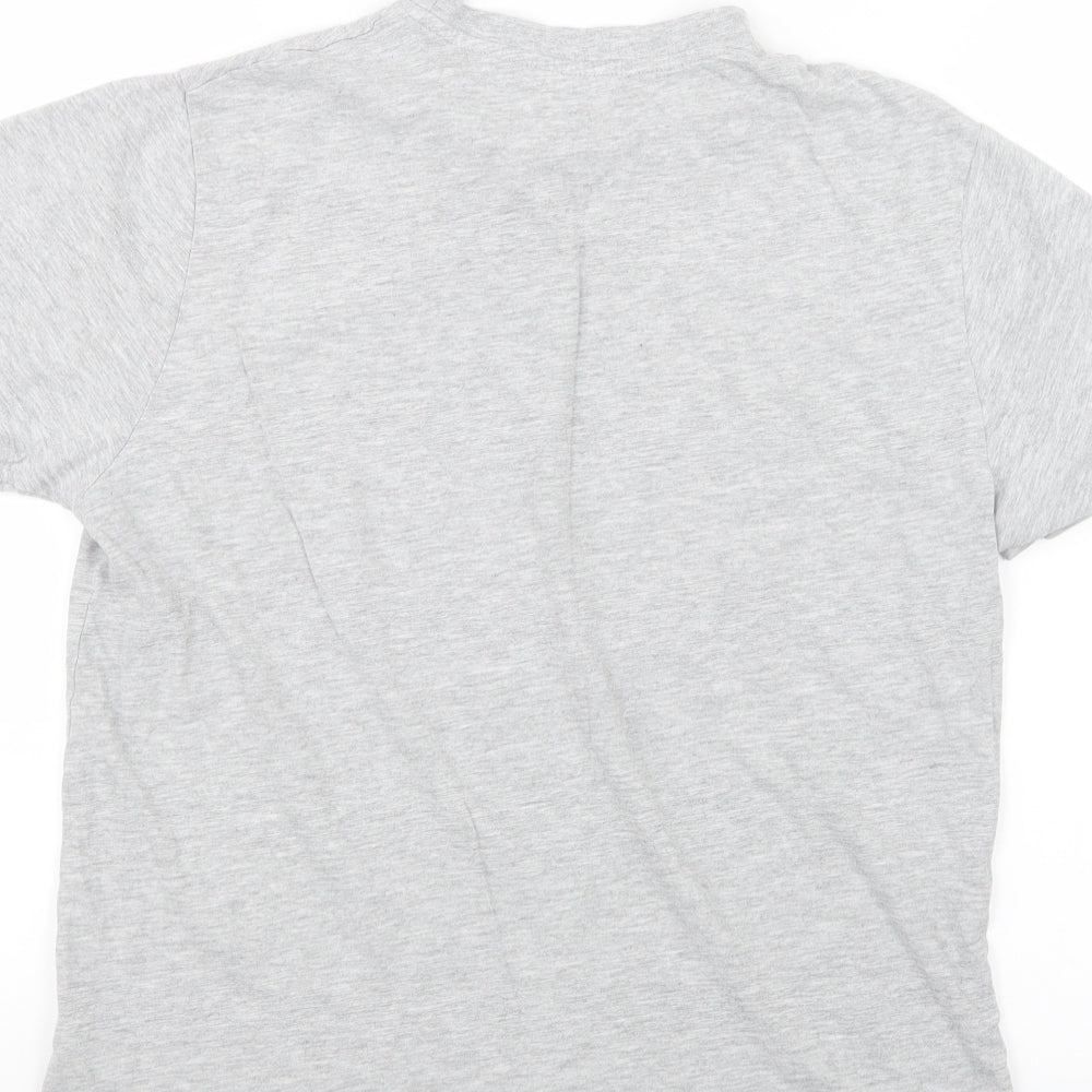 Primark Mens Grey    T-Shirt Size M  - London