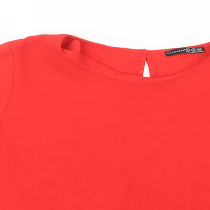 Atmosphere Womens Red   Basic Blouse Size 14