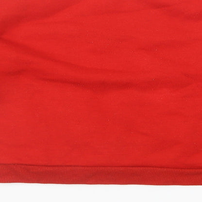 Primark Girls Red   Pullover Jumper Size 10-11 Years