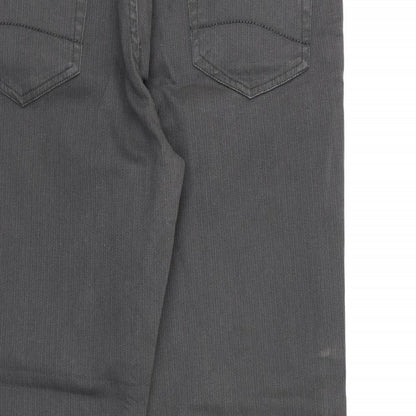 TU Mens Grey Striped  Trousers   L28 in