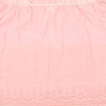 Womens UK Size 16 H&M Pink Basic Blouse