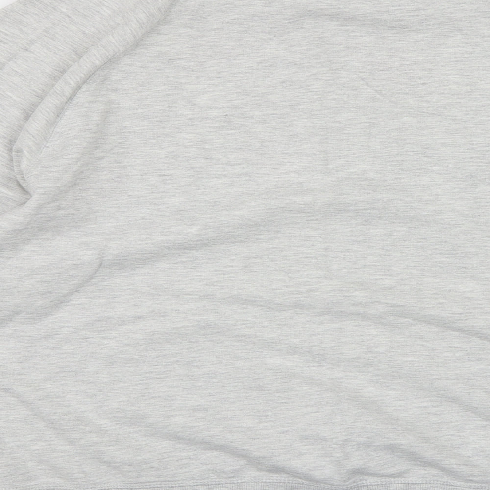 George Womens Grey  Jersey Top Pyjama Top Size 16  - Star print