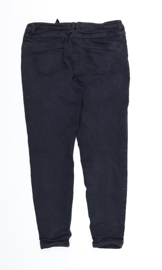 NEXT Womens Blue  Denim Skinny Jeans Size 16 L26 in
