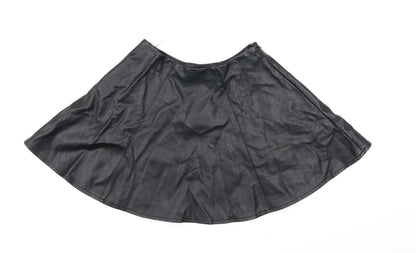 Primark Girls Black   Skater Skirt Size 9-10 Years