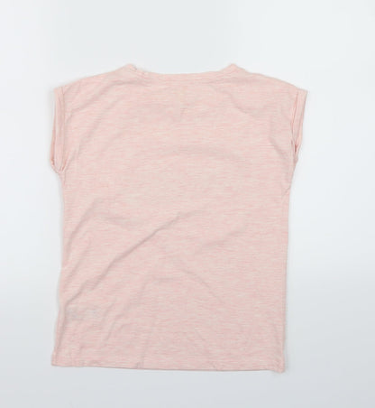 F&F Girls Pink   Basic T-Shirt Size 9-10 Years