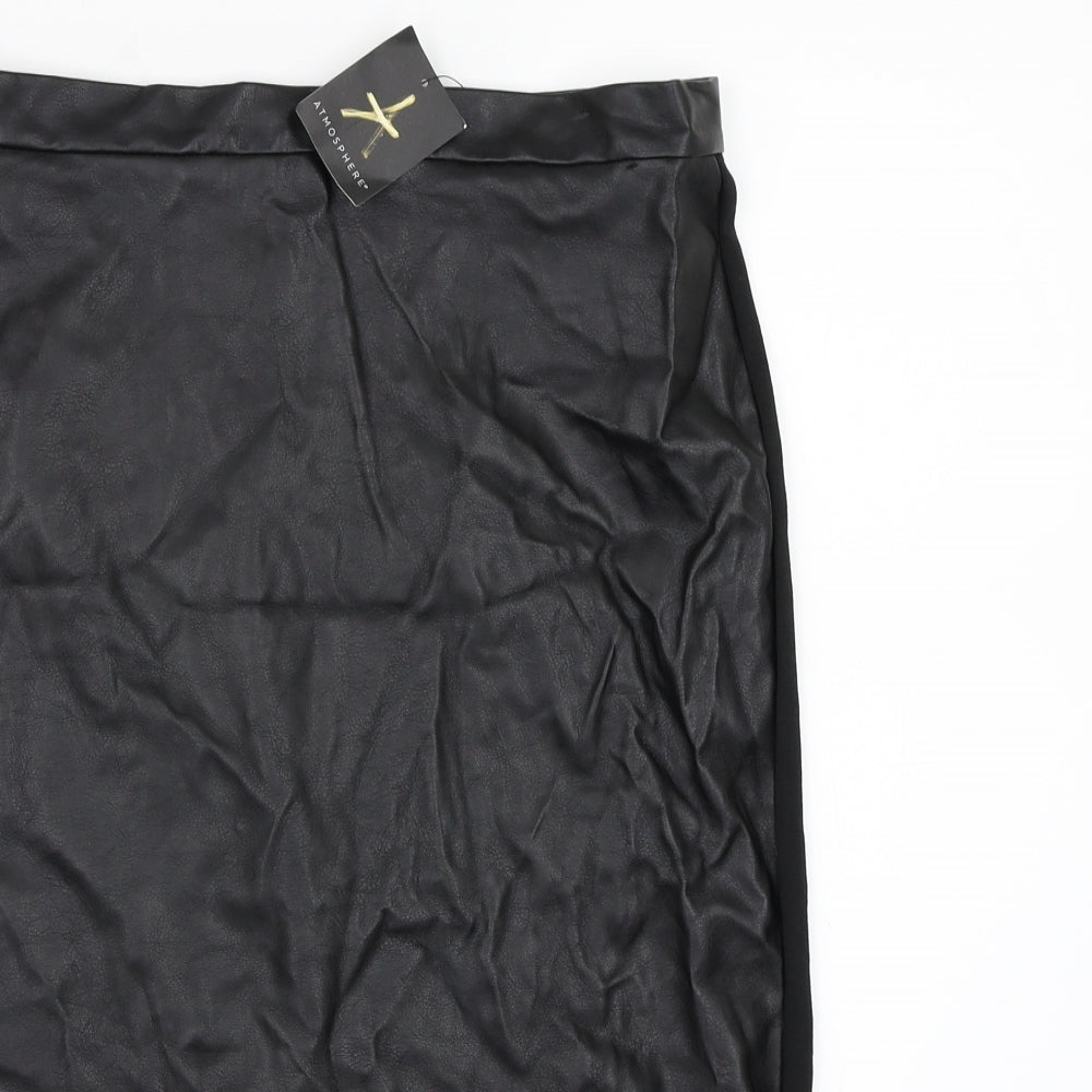 Atmosphere Womens Black   A-Line Skirt Size 12