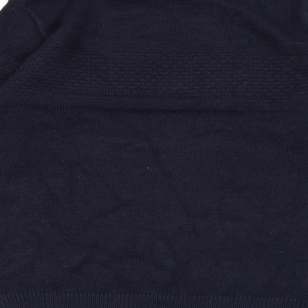TU Mens Blue  Knit Pullover Jumper Size M