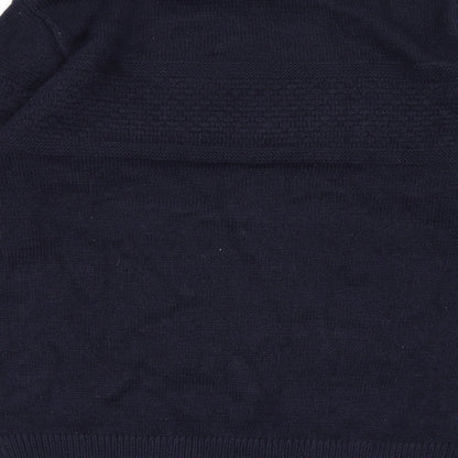 TU Mens Blue  Knit Pullover Jumper Size M