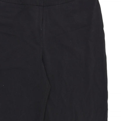 Debenhams Womens Black  Rayon Dress Pants Trousers Size 20 L27 in