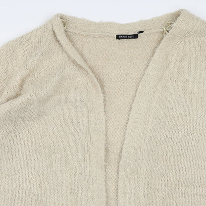 Brave Soul Womens Beige  Knit Cardigan Jumper Size 20