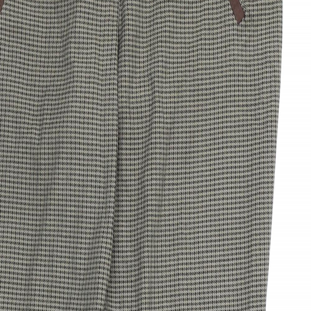 Womens UK Size 10 NEXT Regular Fit  Brown Trousers