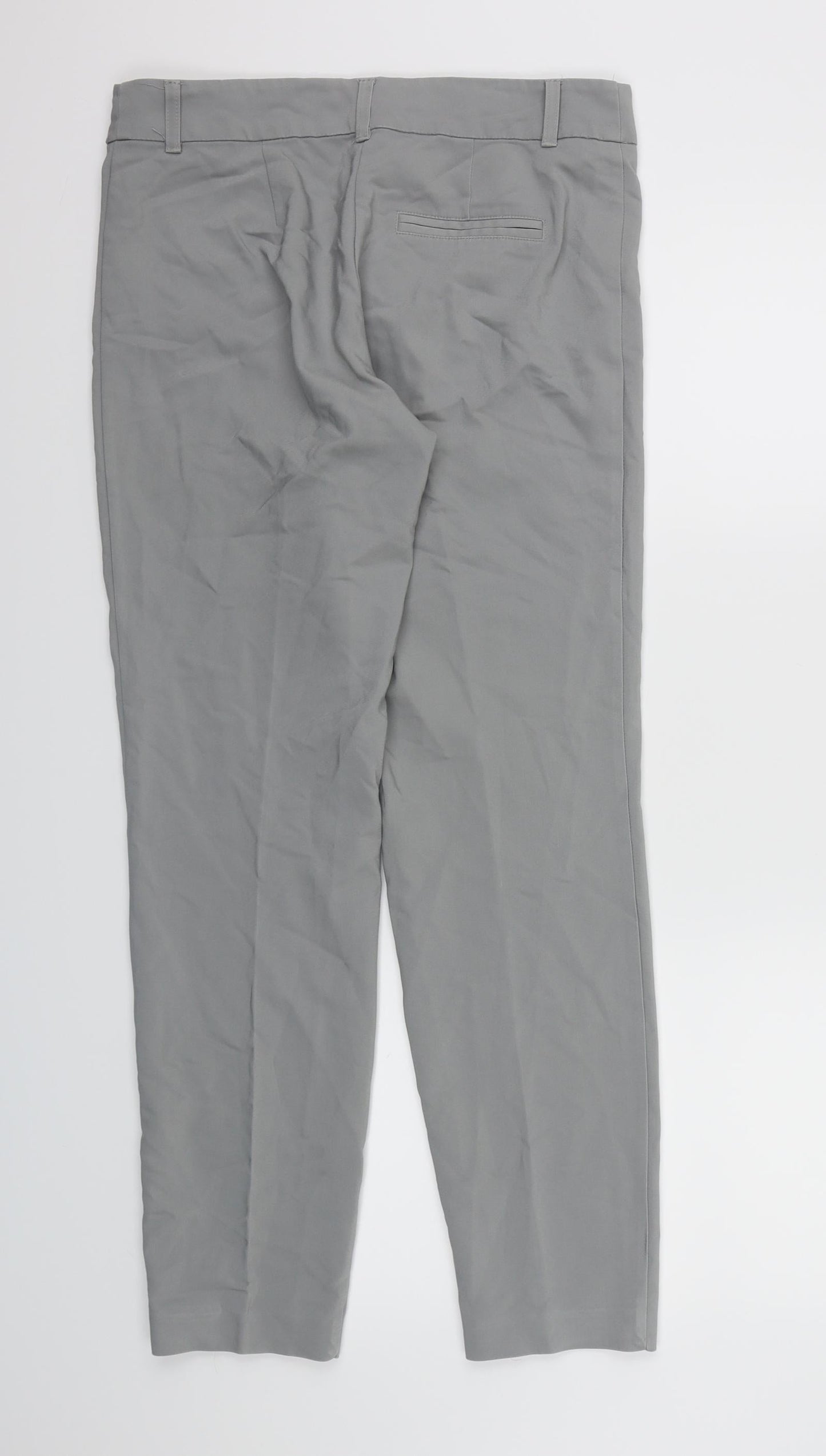 Papaya Womens Grey   Trousers  Size 10 L27 in