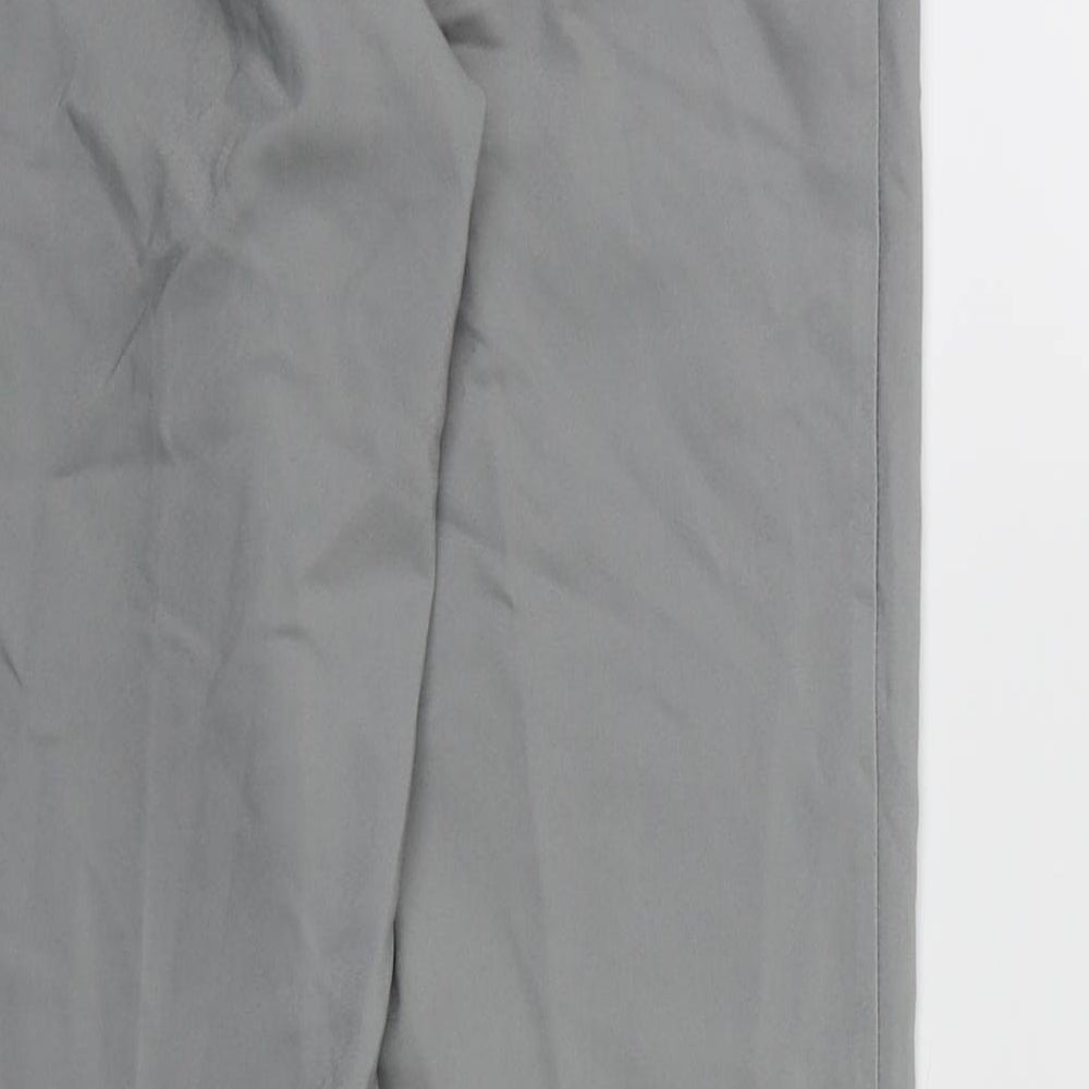 Papaya Womens Grey   Trousers  Size 10 L27 in