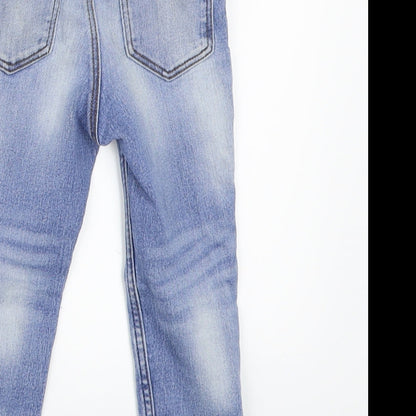 H&M Boys Blue  Denim Cargo Jeans Size 12 Months