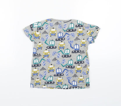 NEXT Boys Grey   Basic T-Shirt Size 12-18 Months