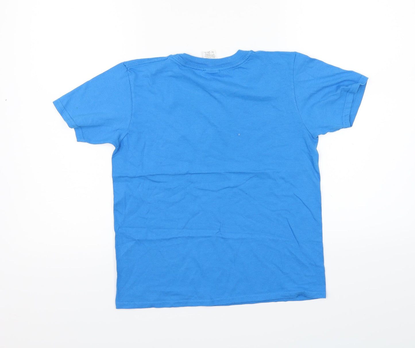 Gildan Boys Black   Basic T-Shirt Size 9 Years