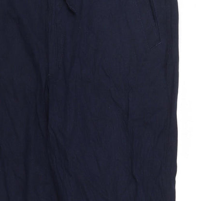 M&S Womens Blue   Trousers  Size 46 L31 in