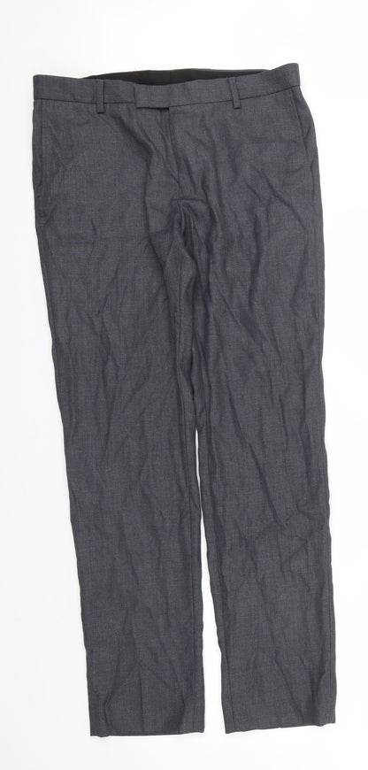 Preworn Mens Grey   Trousers  Size 32 in L29 in