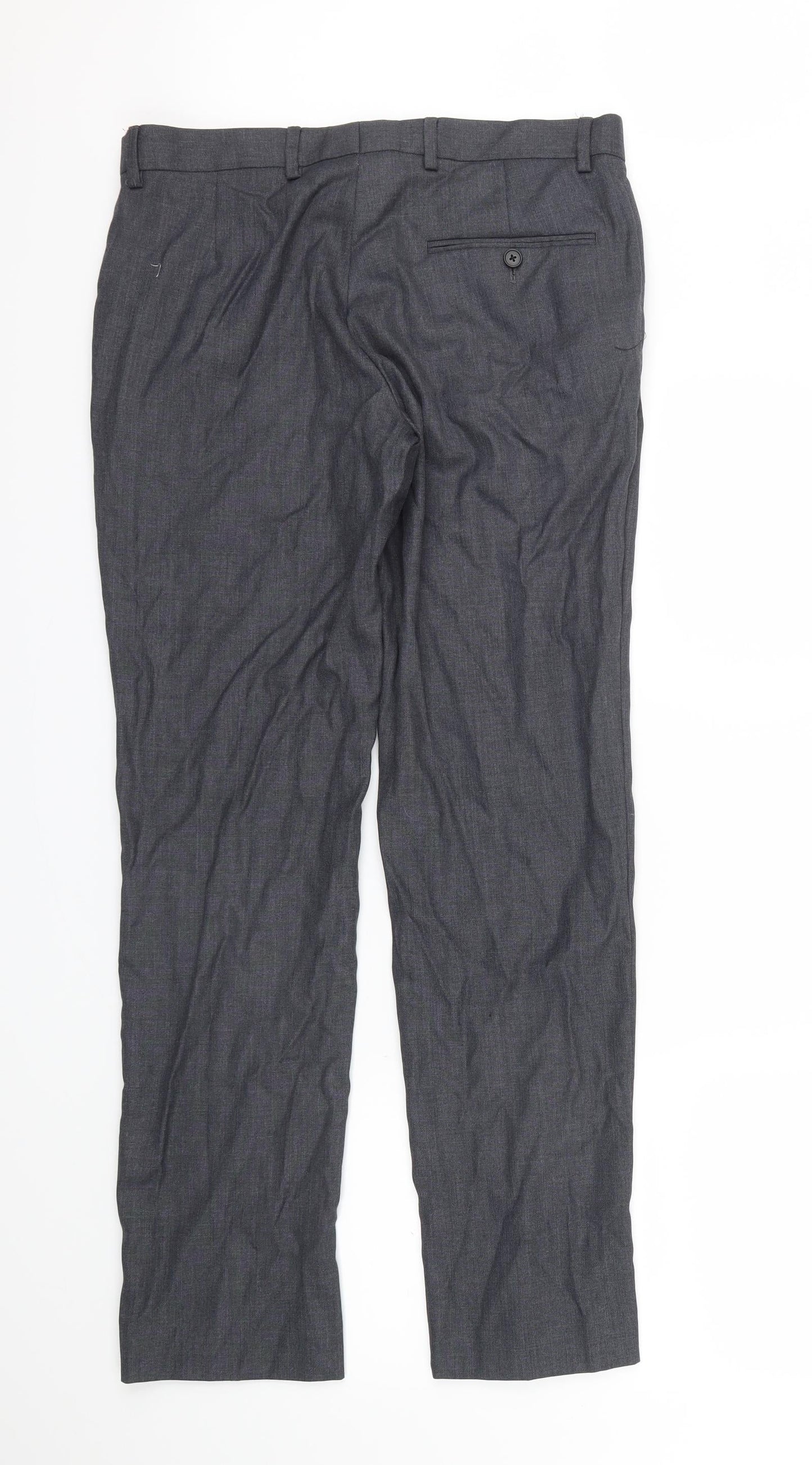 Preworn Mens Grey   Trousers  Size 32 in L29 in