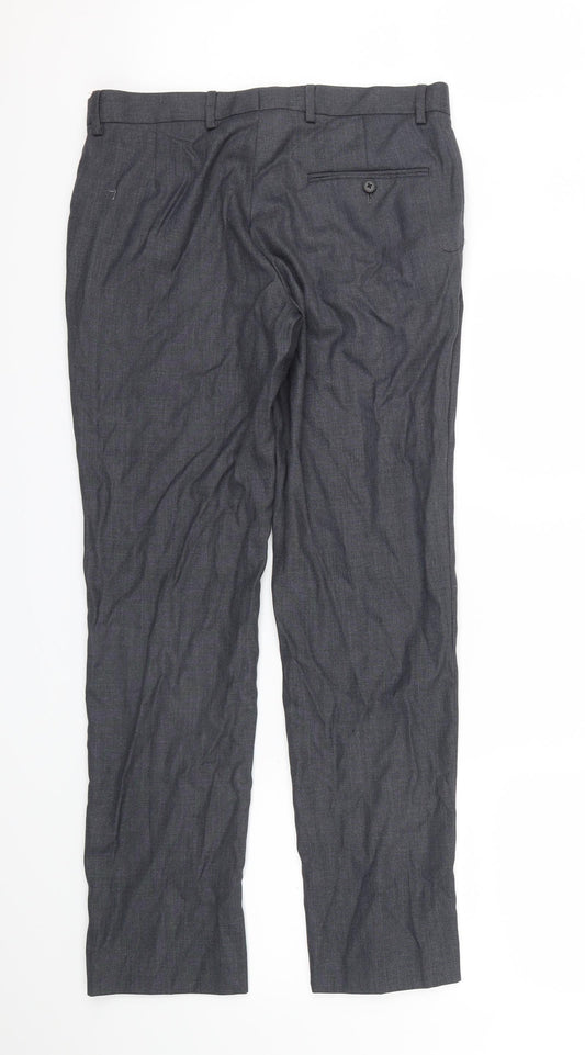 Preworn Mens Grey   Trousers  Size 32 in L29 in