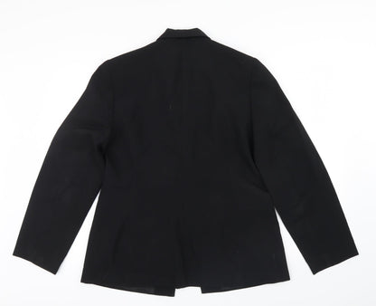 Womens UK Size 14 AMARANTO Black Jacket