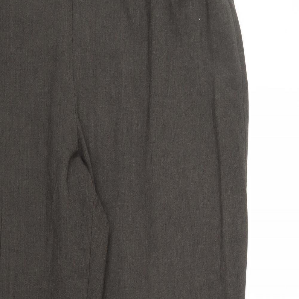 Womens UK Size 18 M&S Regular Fit Sweatpants Brown Trousers
