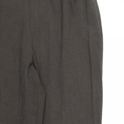 Womens UK Size 18 M&S Regular Fit Sweatpants Brown Trousers
