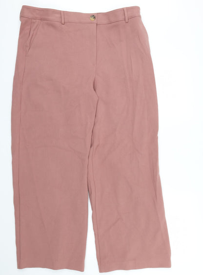 M&S Womens Pink   Trousers  Size 20 L30 in