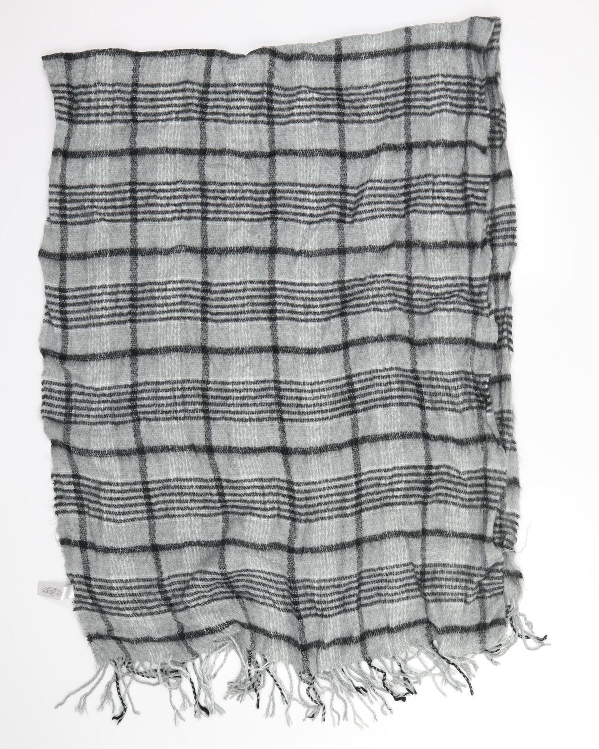 Primark Grey Check   Scarf