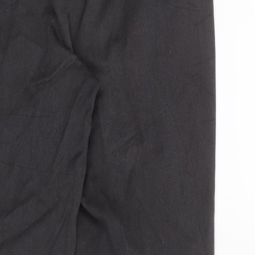 M&S Womens Grey   Dress Pants Trousers Size 10 L25 in