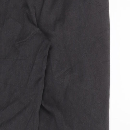 M&S Womens Grey   Dress Pants Trousers Size 10 L25 in