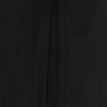 Oasis Womens Black   Trousers  Size 14 L28 in
