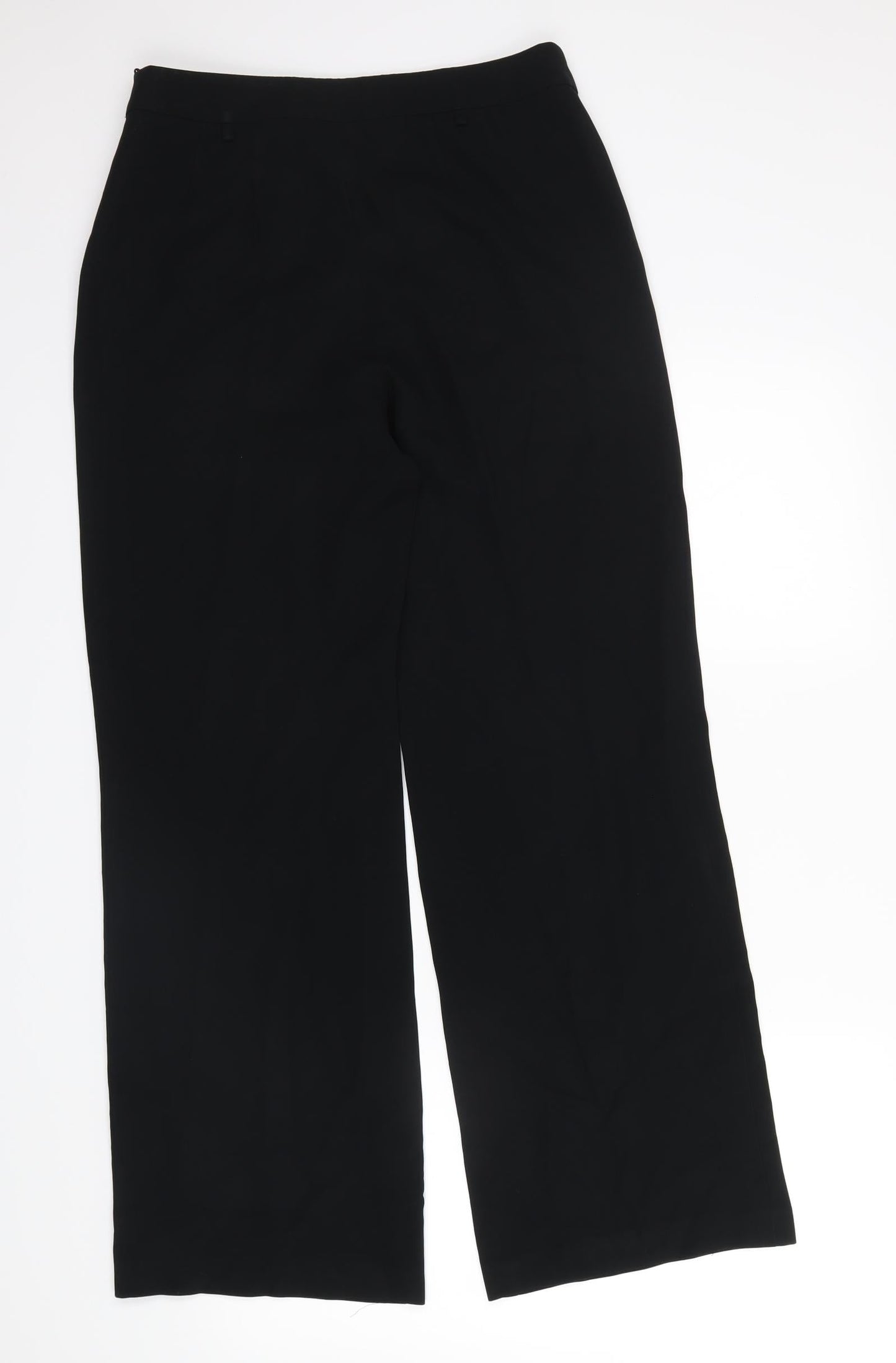 Womens UK Size 38 Bianca Regular Fit Dress Pants Black Trousers