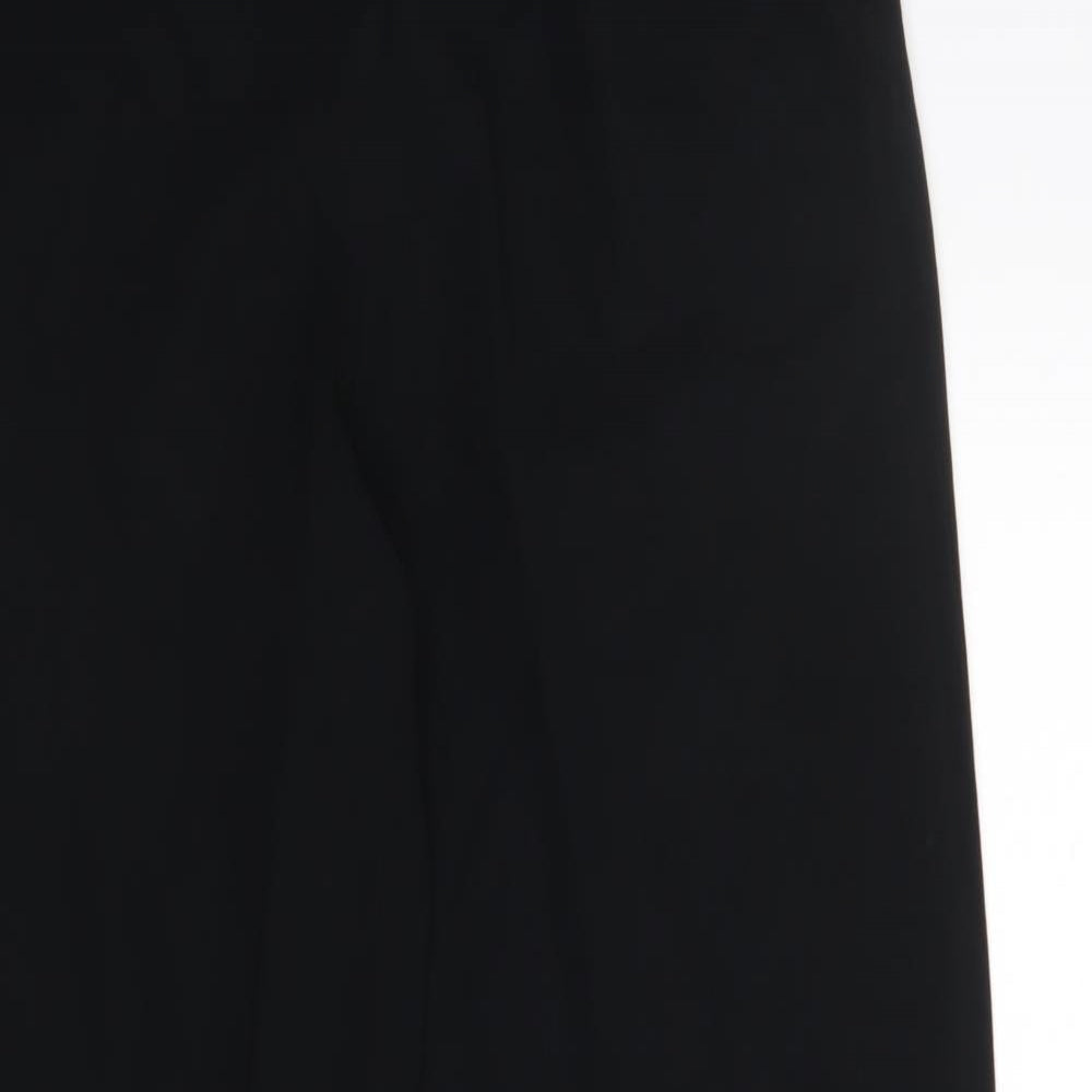 Womens UK Size 38 Bianca Regular Fit Dress Pants Black Trousers