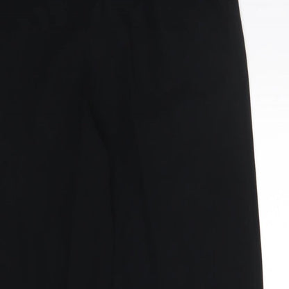 Womens UK Size 38 Bianca Regular Fit Dress Pants Black Trousers