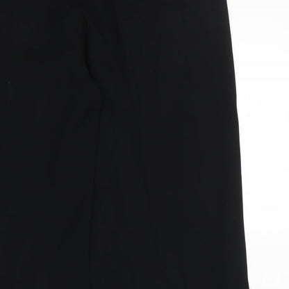 Womens UK Size 38 Bianca Regular Fit Dress Pants Black Trousers