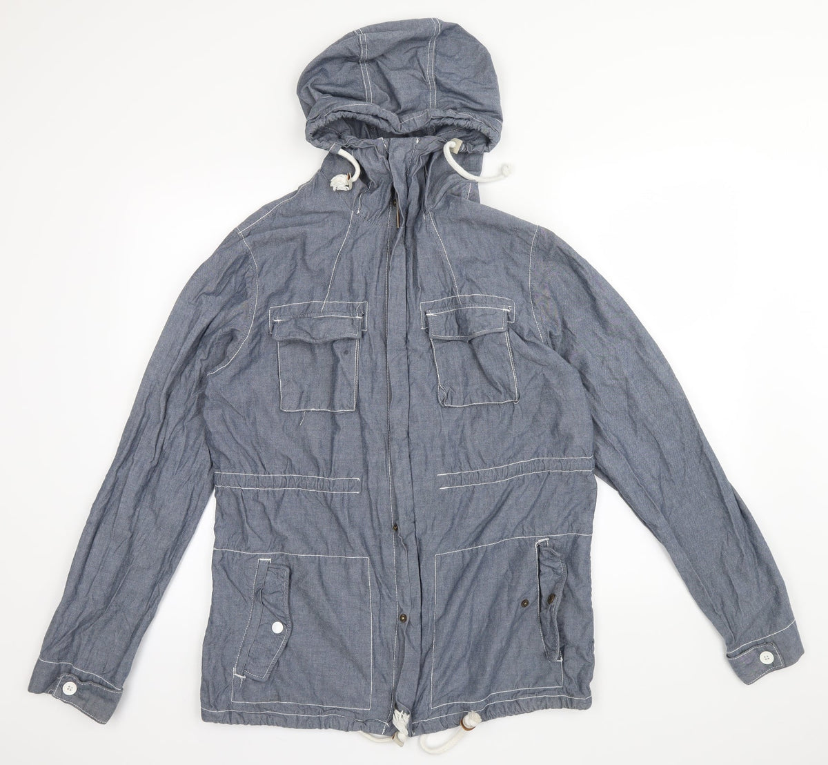 Cedarwood State Womens Blue Jacket Size M