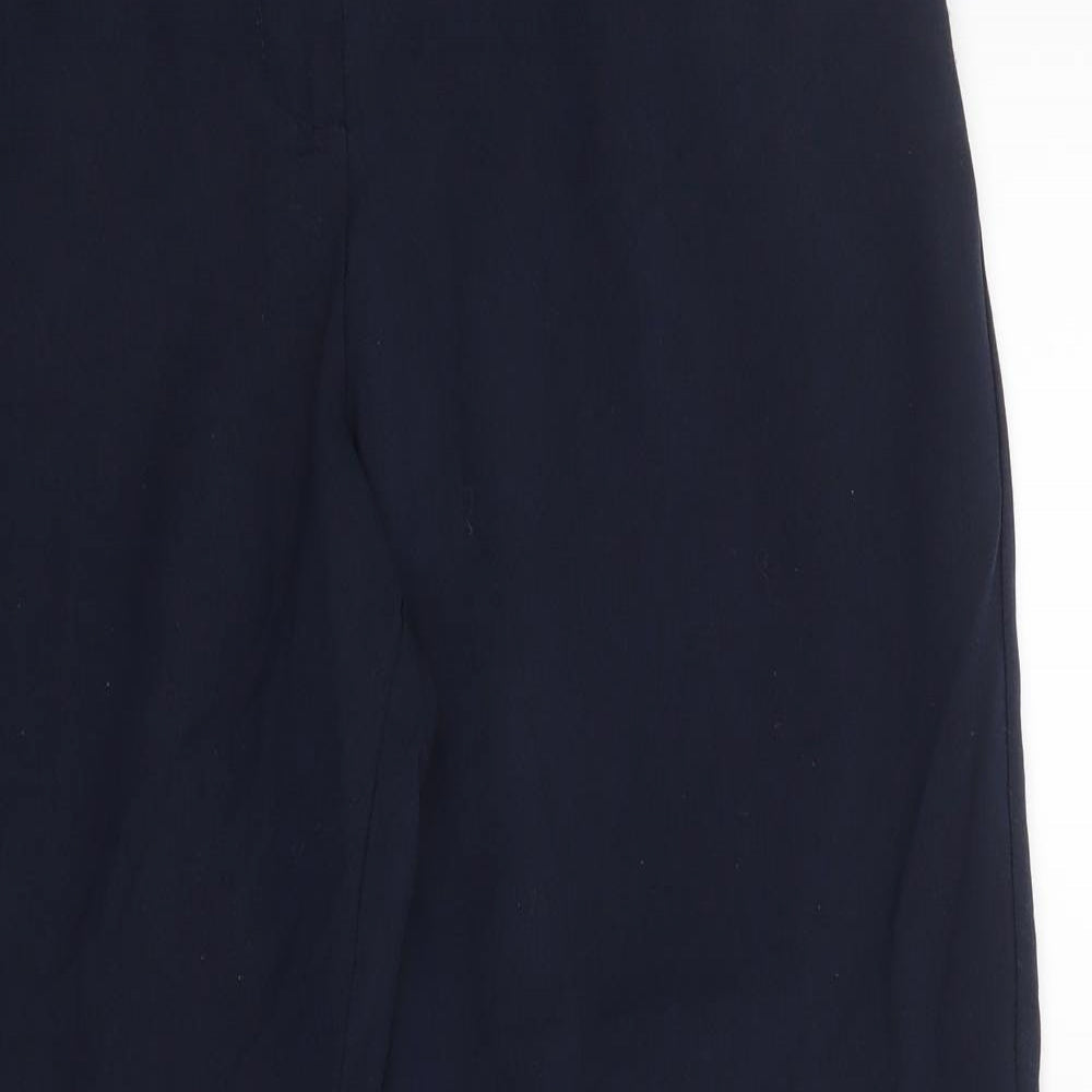 Womens UK Size 14 SLIMMA Regular Fit  Blue Trousers