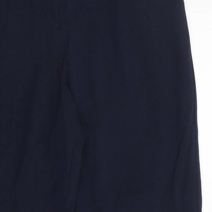 Womens UK Size 14 SLIMMA Regular Fit  Blue Trousers