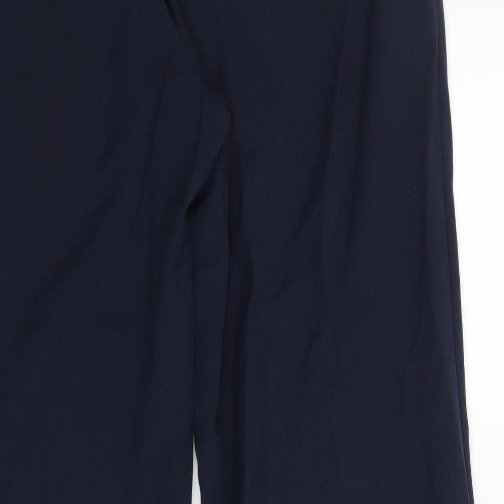 Womens UK Size 14 SLIMMA Regular Fit  Blue Trousers
