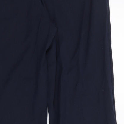 Womens UK Size 14 SLIMMA Regular Fit  Blue Trousers