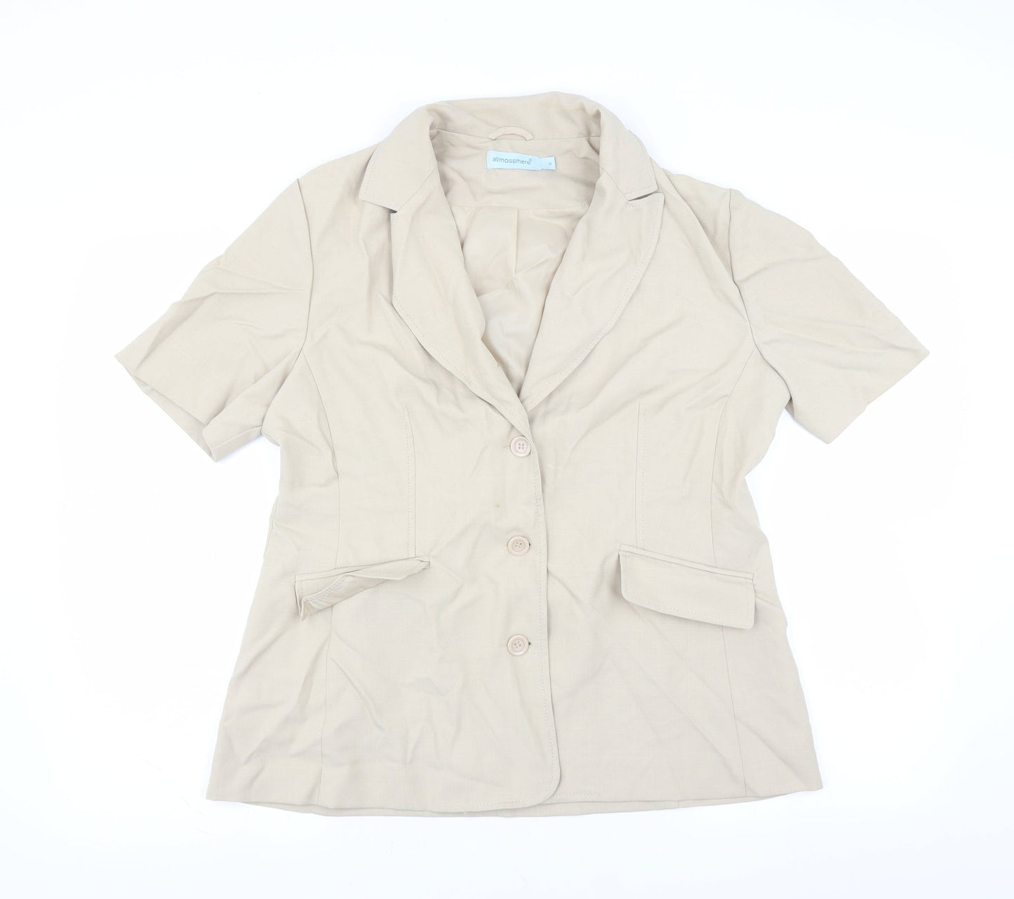 Primark Womens Beige   Jacket Blazer Size 18