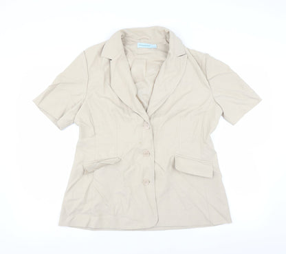Primark Womens Beige   Jacket Blazer Size 18