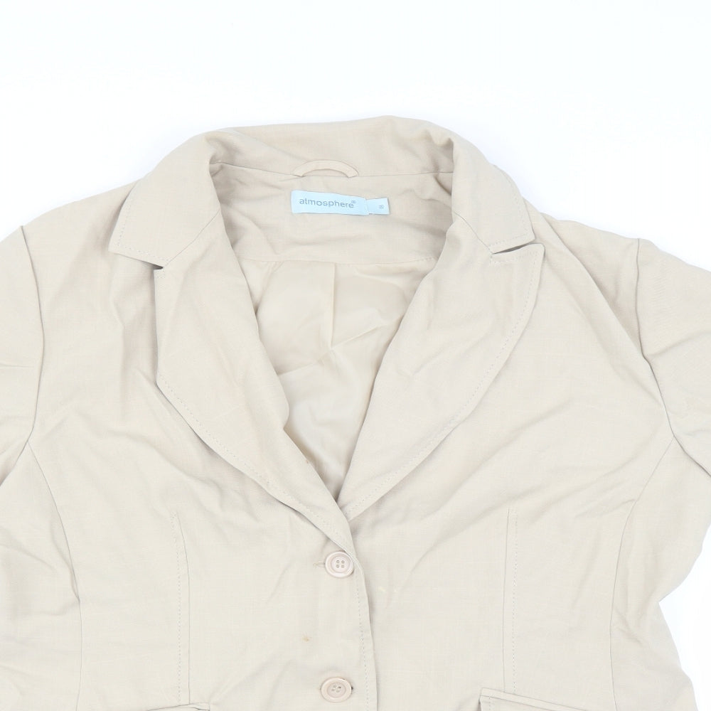 Primark Womens Beige   Jacket Blazer Size 18