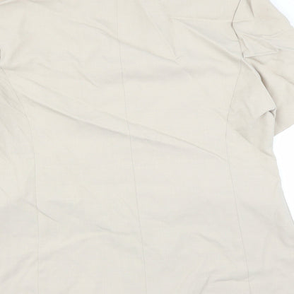 Primark Womens Beige   Jacket Blazer Size 18