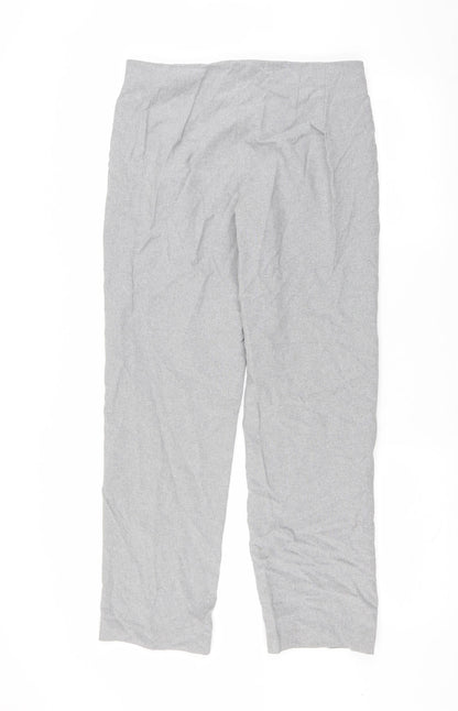 Womens UK Size 12 Marks and Spencer Regular Fit  Grey Trousers