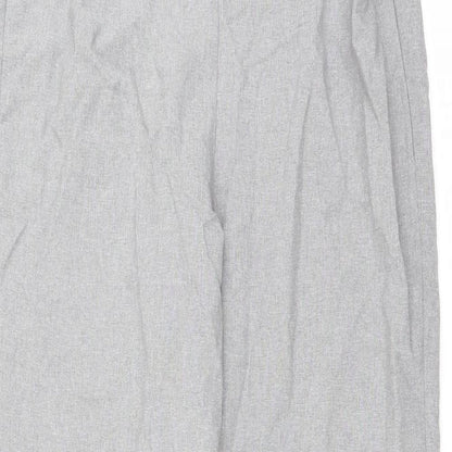Womens UK Size 12 Marks and Spencer Regular Fit  Grey Trousers