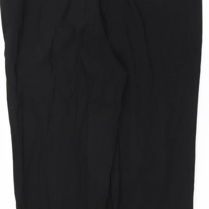 Womens UK Size 16 Damart Regular Fit  Black Trousers