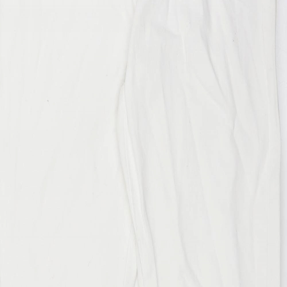 Primark Womens White  Denim Jegging Jeans Size 14 L31 in