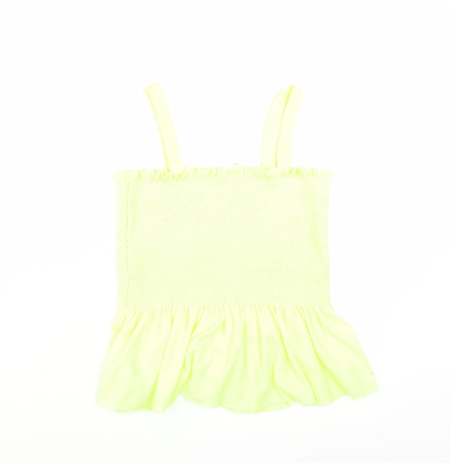 Zara Girls Yellow   Basic Blouse Size 13-14 Years